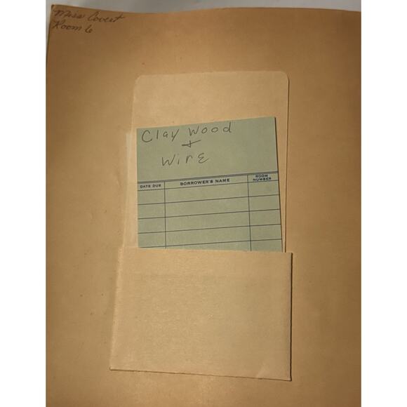 Vintage 1968 Scholastic Book Clay Wood & Wire Sculpture How To Art Harvey Weiss - Picture 3 of 13